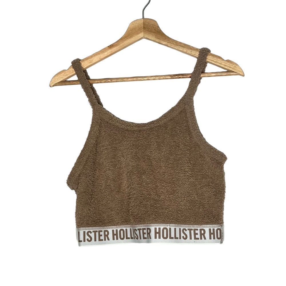 Hollister Lounge Fuzzy Crop Top